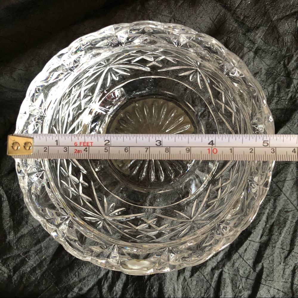 Bohemia Czech Republic Lead Crystal 5” Bowl - Picture 13 of 14